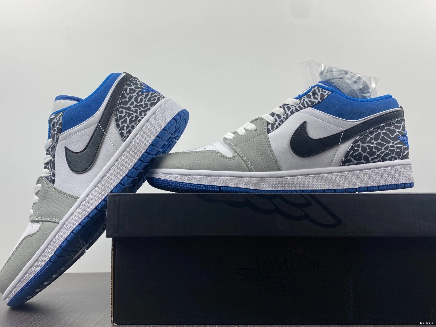 Blue Jordan DM1199-140 Air 1 Low True 0427